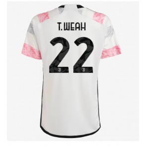 Juventus Timothy Weah #22 Koszulka Wyjazdowych 2023-24 Krótki Rękaw